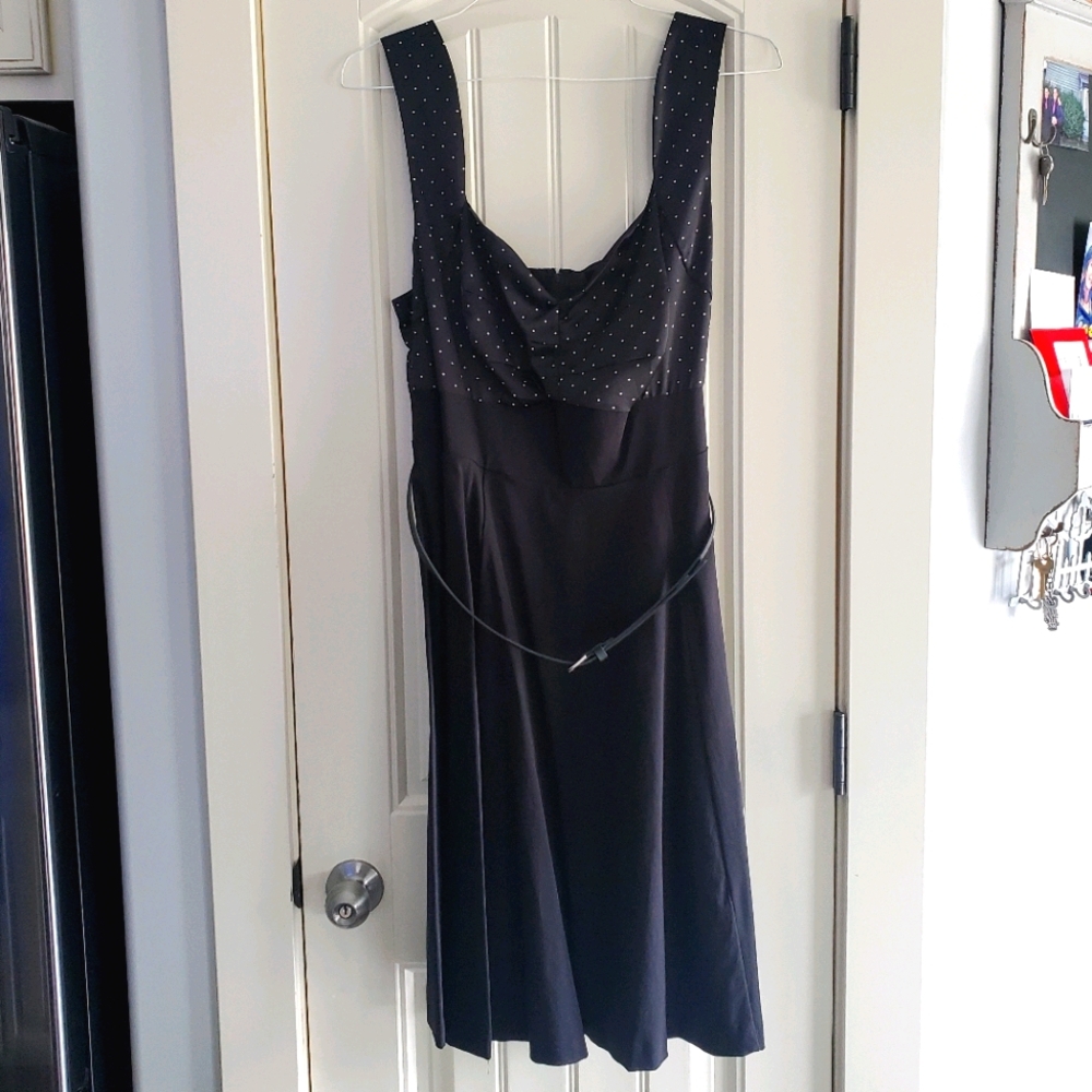 NWT Torrid Black Polka Dot dress